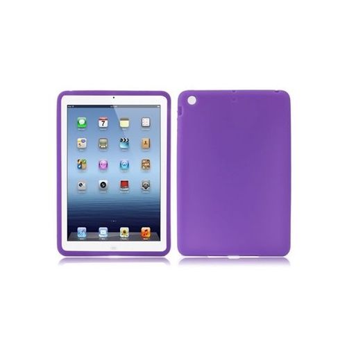 Coque De Protection Ipad Mini 1 2 3 Violet Glossy Silicone Souple (Tpu)