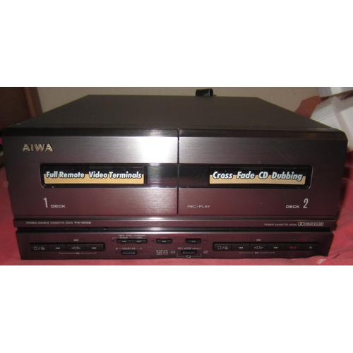 Aiwa Stereo Platine Double Cassette K7 Deck FX-WN9