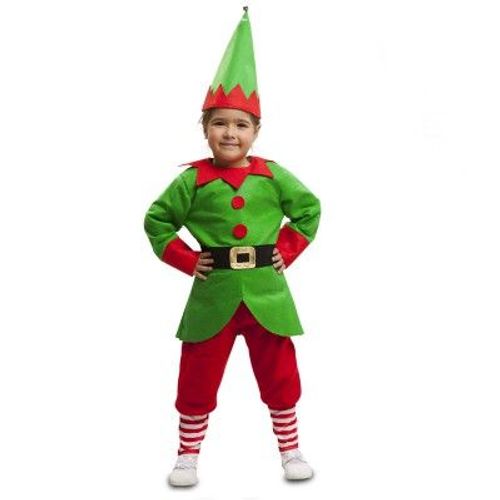 Déguisement D?Elfe De Noël Pour Enfant (Taille 3-4a)