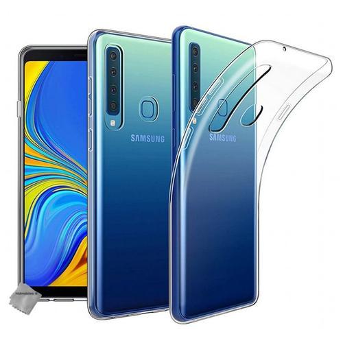 Housse Etui Coque Silicone Gel Samsung Galaxy A9 (2018) + Verre Trempe Transparent Tpu