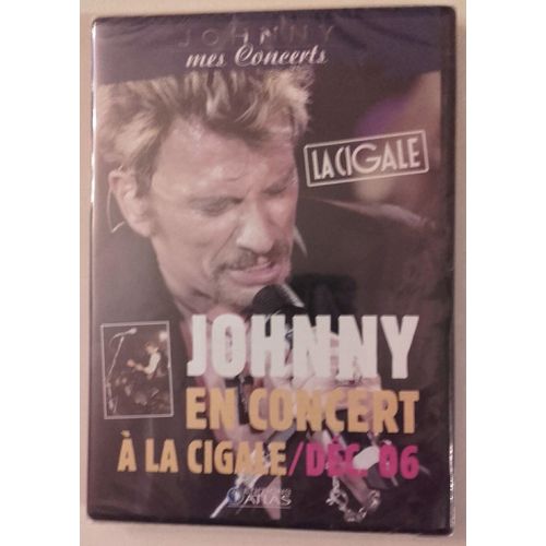 Johnny Hallyday En Concert À La Cigale - Déc.06 (Dvd)