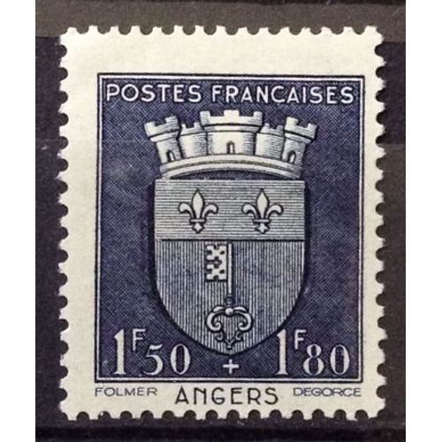 Blasons - Armoiries De Villes - 1942 - Angers (Très Joli N° 558) Neuf* - France Année 1942 - N22599