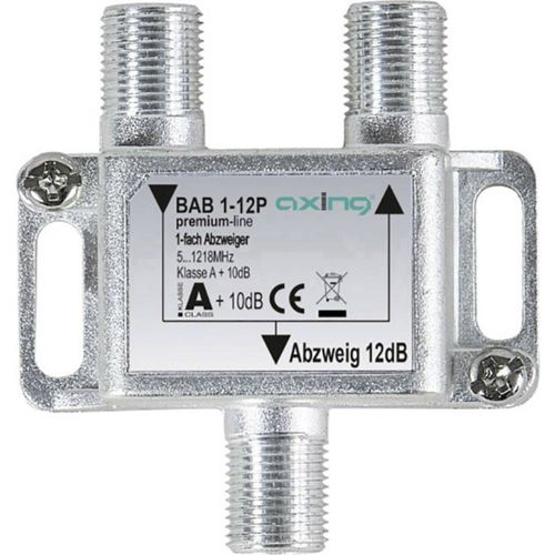 Dérivateur TV câble Axing BAB 1-12P 1x 5 - 1218 MHz