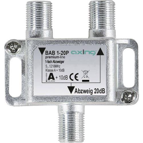 Dérivateur TV câble Axing BAB 1-20P 1x 5 - 1218 MHz