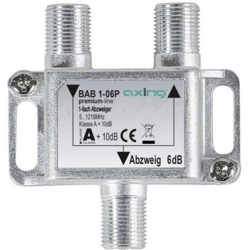 Dérivateur TV câble Axing BAB 1-06P 1x 5 - 1218 MHz