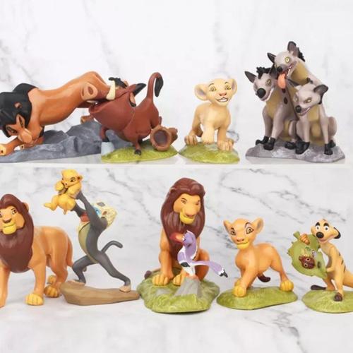 Ensemble De 9 Figurines Du Roi Lion Le Roi Lion Simba Timon Pumba Goodnice