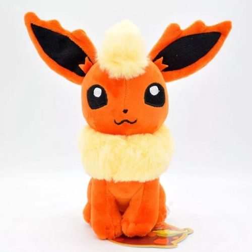 Pokémon Flamara Flareon Anime Peluche Peluche 19 Cm Nouveau Goodnice