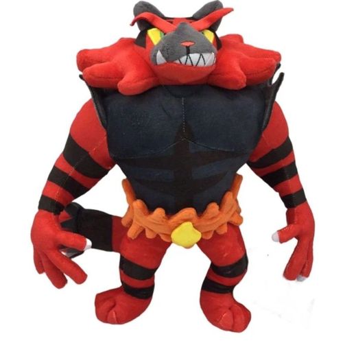 Pokemon Fuegro Incineroar Peluche Figurine Peluche Peluche - Peluche 33 Cm Nouveau Goodnice