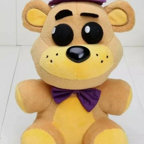 Golden Freddy Five Nights At Freddies Fnaf Peluche Anime Peluche Figure Violet 25 Cm Nouveau Goodnice