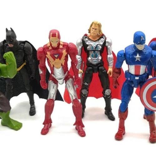 Figurines Dc Marvel Avengers World Batman Superman Ironman Hulk 10 Cm Goodnice