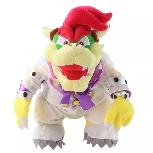 Super Mario Wedding Wedding Bowser Peluche Peluche Peluche 30 Cm Nouveau Goodnice