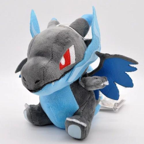 Pokemon Mega Charizard Charizard X - Peluche Peluche Peluche 15 Cm Nouveau Goodnice