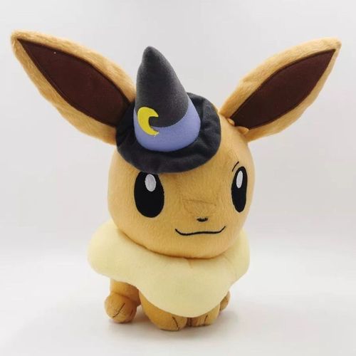 Pokemon Helloween Eevee Eevee Anime Peluche Figurine Peluche Assis 30 Cm Nouveau Goodnice