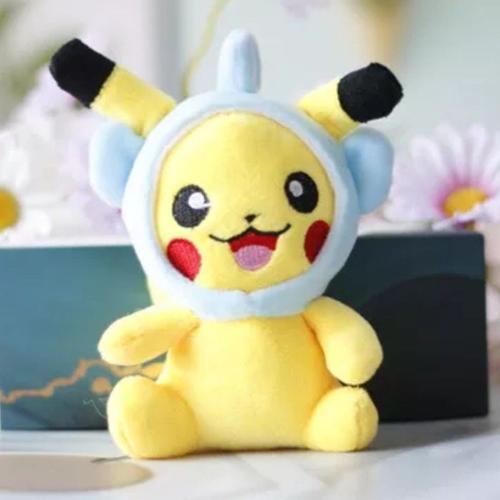Costume Pokemon Pikachu, Pendentif En Peluche, Dessin Animé, 12cm Goodnice