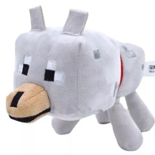 Minecraft Loup Peluche Peluche Peluche 17 Cm Goodnice