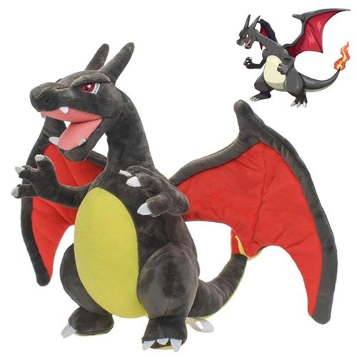 Pokemon Shiny Charizard Charizard - Peluche Peluche Peluche 30 Cm Nouveau Goodnice