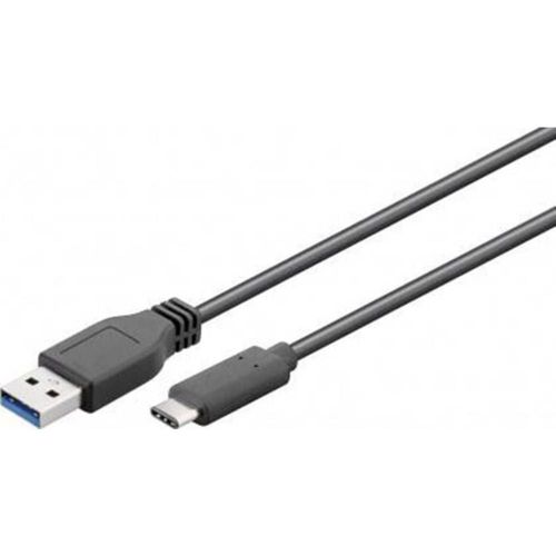 goobay - Câble USB - 24 pin USB-C (M) pour USB type A (M) - USB 3.1 - 3 m - noir