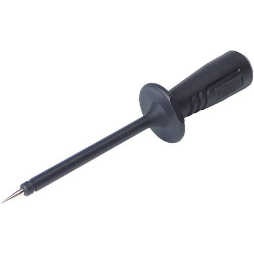 Pointe de touche de sécurité SKS Hirschmann PRUEF 2600 C2 972327100 enfichable 4 mm CAT II 1000 V noir 1 pc(s)