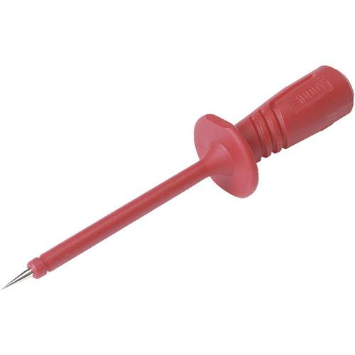 Pointe de touche de sécurité SKS Hirschmann PRUEF 2600 C2 972327101 enfichable 4 mm CAT II 1000 V rouge 1 pc(s)