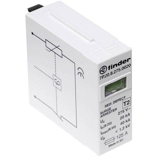 Cartouche parafoudre Finder Varistor-Schutzmodul 7P.20.8.275.0020 20 kA