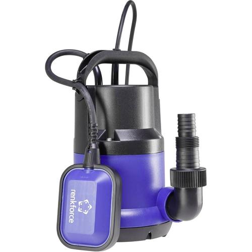 Renkforce 1519492 Pompe submersible pour eau claire avec connecteur Schuko 6000 l/h 6 m