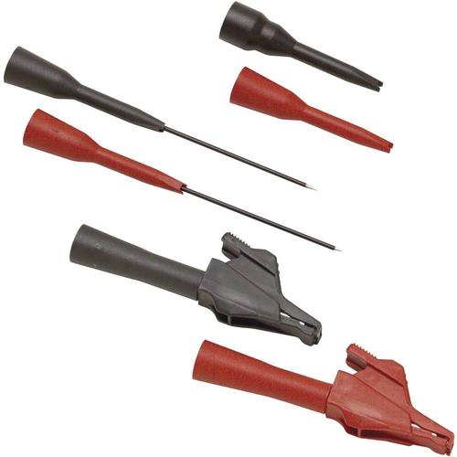 Jeu de pointes de touche de sécurité Fluke TP920 1616659 enfichable 2 mm CAT III 300 V rouge, noir 1 pc(s)