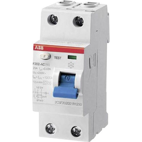 ABB Interrupteur différentiel ABB 2 pôles, 40 A 0,03