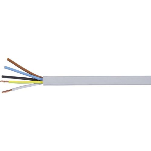 Câble gainé H05VV-F LappKabel 1601126 5 G 2.50 mm² blanc au mètre