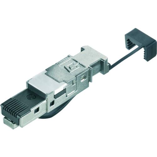 Connecteur de données Weidmüller IE-PS-RJ45-FH-BK 1963600000 mâle, droit 10 pc(s)