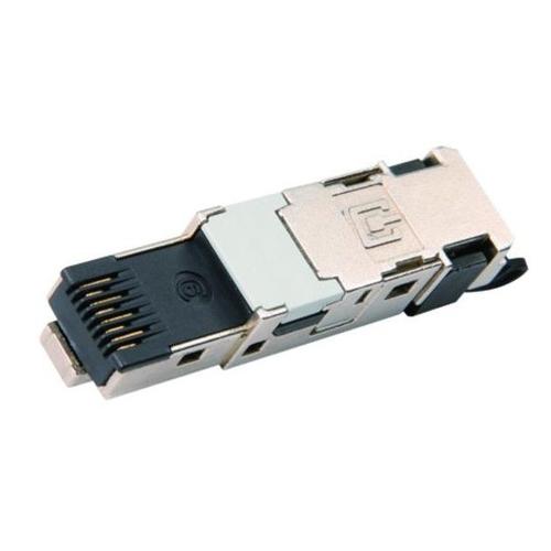 Connecteur IP20 Cat.6 Telegärtner J80026A0046 mâle, droit gris zinc 1 pc(s)