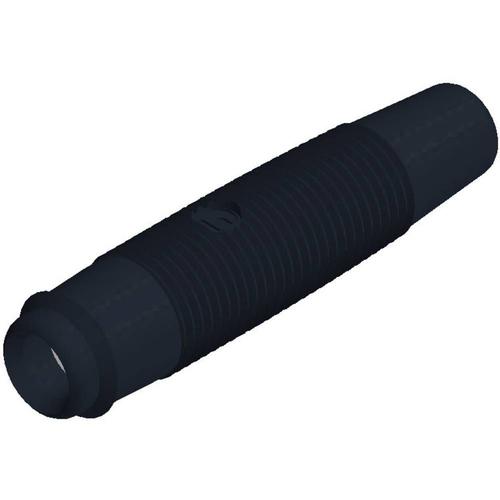 Fiche banane femelle Ø de la broche: 4 mm SKS Hirschmann KUN 30 931804100 noir 1 pc(s)