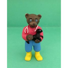 Figurine Papa Petit Ours Brun Vétérinaire (Bayard Presse)