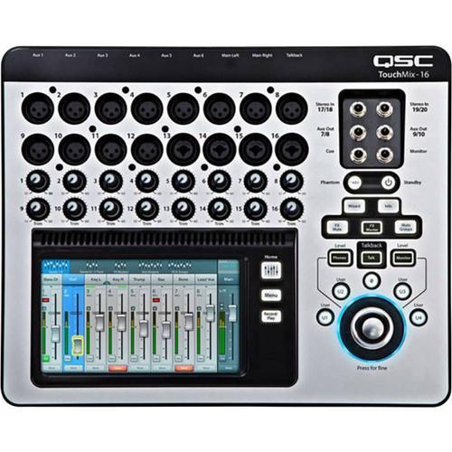 Table De Mixage Numérique Qsc Touchmix 16 Port Usb Nombre De Canaux:20