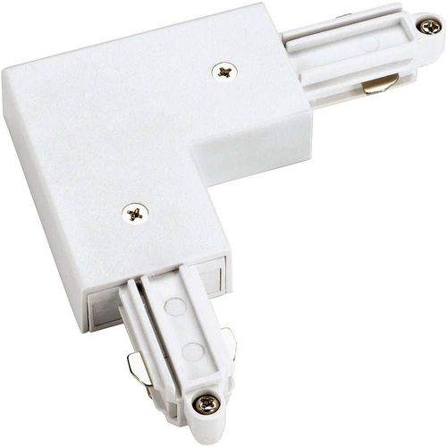 Raccord d'angle SLV monophasé 143051 blanc 230 V