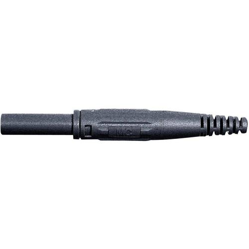 Fiche banane femelle de sécurité Ø de la broche: 4 mm Stäubli XK-410 66.9155-21 noir 1 pc(s)