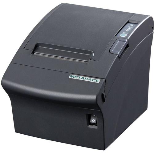 Imprimante de tickets de caisse Metapace T-3 avec kit d'accessoires, USB, noir