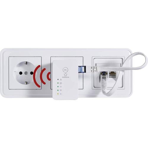 Renkforce RF-AP-N300Mini - - pont - - Wi-Fi - 2,4 Ghz - Branchement mural