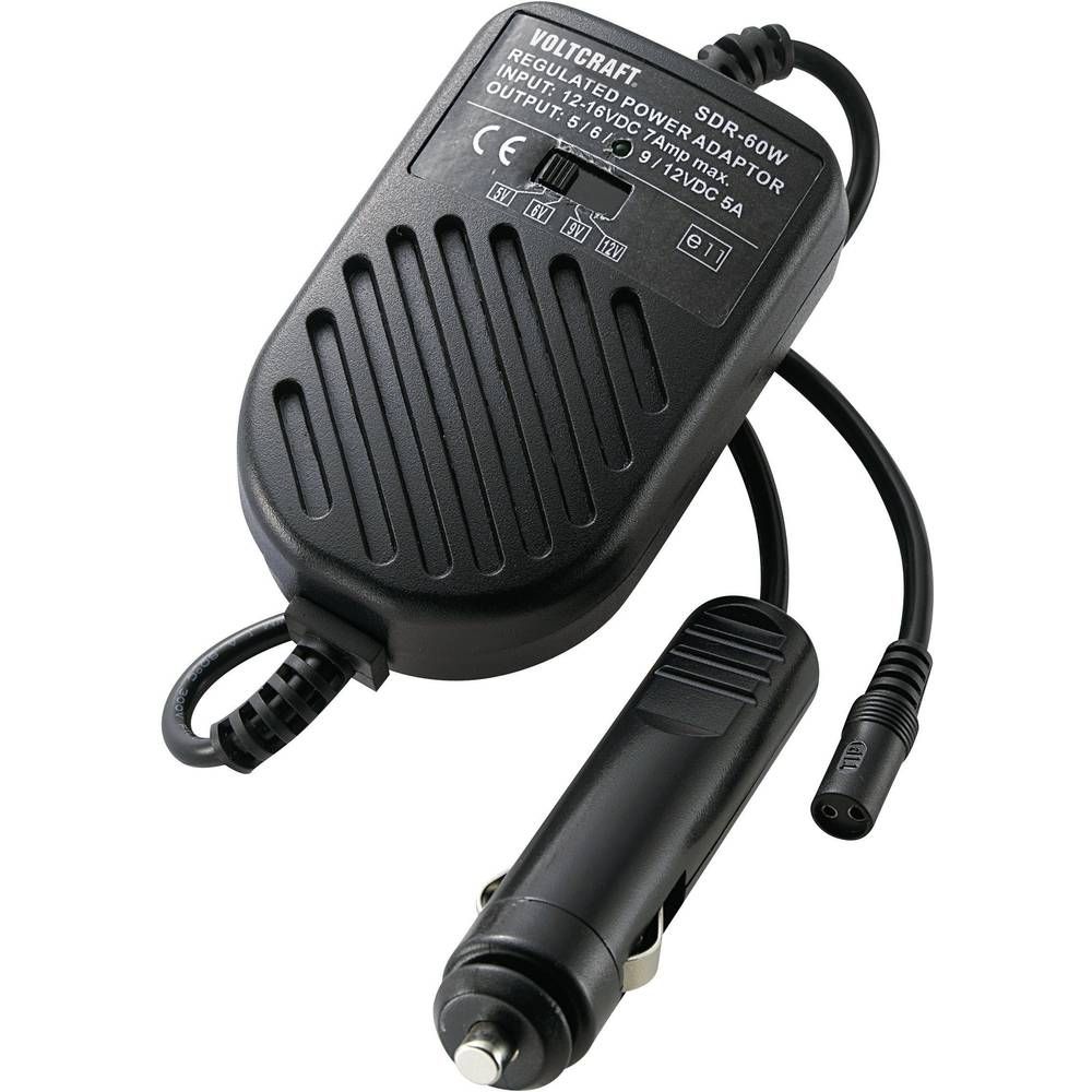 Adaptateur de voiture pour appareils multimédia VOLTCRAFT SMP-60 12 V/DC / 5 A