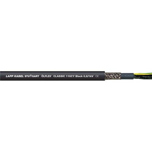 Câble de commande ÖLFLEX® CLASSIC 110 CY BLACK LappKabel 1121309 4 G 1.50 mm² noir au mètre