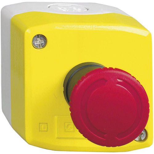 Coup de poing en boîtier rouge décrochage par rotation Schneider Electric Harmony XALK178E 1 pc(s)