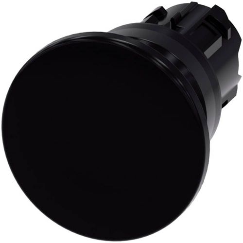 Coup de poing collerette plastique noir Siemens SIRIUS ACT 3SU1000-1BD10-0AA0 1 pc(s)