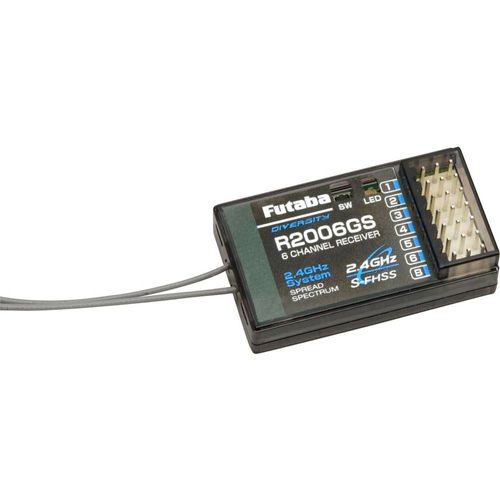 Récepteur 6 Canaux Futaba R2006gs 2,4 Ghz Système De Connecteur Futaba-Futaba