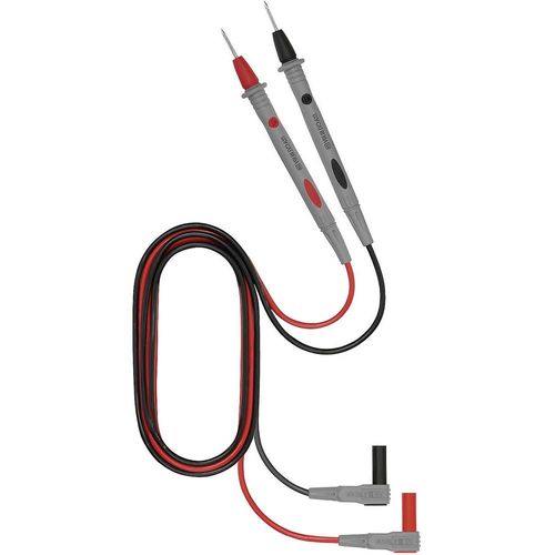 Weidmüller 125S_2606 Set de cordons de mesure de sécurité[Banane mâle 4 mm -pointe de test ] 1 m noir, rouge