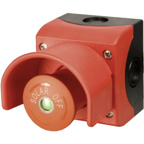 Arrêt d'urgence pour système photovoltaïque avec collerette de protection Eaton 150644 230 V/AC 6 A 1 NF (R), 1 NO (T) I