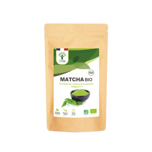 Matcha Bio - Thé Matcha Japonais En Poudre - Colorant Alimentaire Vert - Cuisine Infusion - Origine Japon - Conditionné En France - Certifié Ecocert - 200g