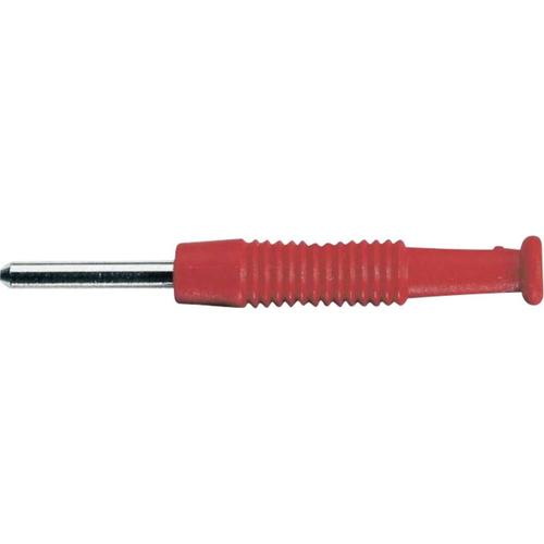 Fiche banane mâle Ø de la broche: 2 mm SKS Hirschmann MST 3 973509101 rouge 1 pc(s)