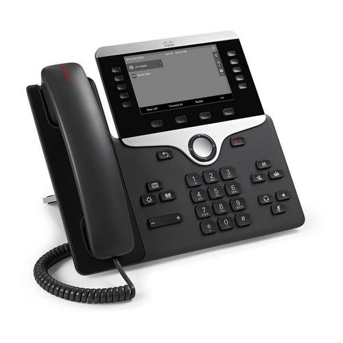 Cisco IP Phone 8811 - Téléphone VoIP - SIP, RTCP, RTP, SRTP, SDP - 5 lignes - Charbon - Conformité TAA