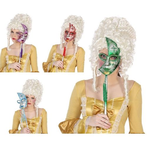 Mi Masque Vénitien De Main 4 Couleurs Variés (Taille Unique Femme)