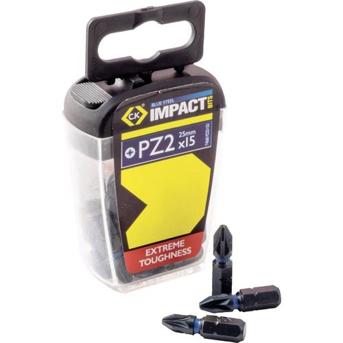 Jeu d'embouts 15 pièces C.K. T4560 PZ2D15 1 set