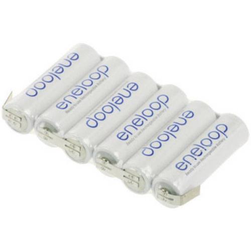 Pack d'accus 6x LR6 (AA) NiMH Panasonic 126404 7.2 V 1900 mAh